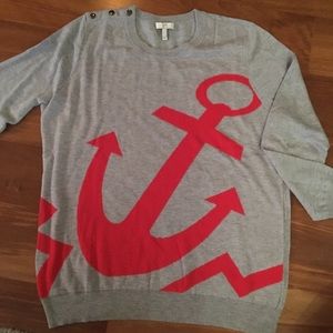Joie cashmere anchor sweater